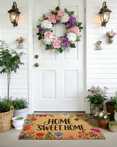 Gifeas mat sized 30x17 inches fits standard doorways and high-traffic areas
