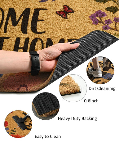 Gifeas faux coir texture close-up highlights durability