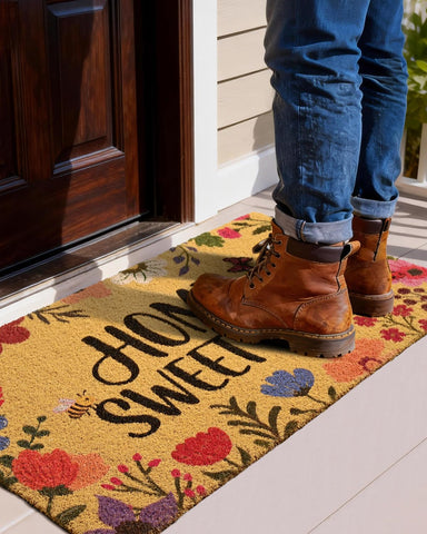 Gifeas non-slip backing prevents shifting on indoor and covered outdoor floors