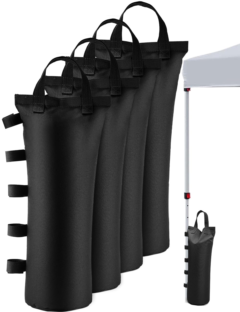 Giftape canopy weight bag front view shows rugged build for secure setups.