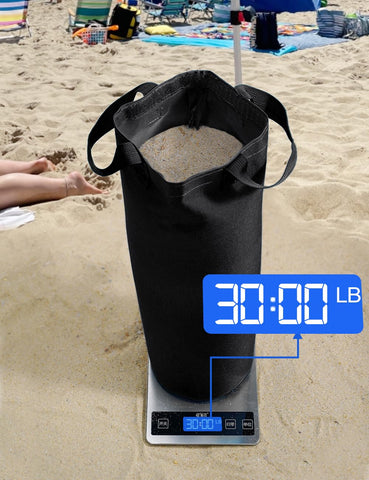 Giftape canopy weight bag nylon handles aid stable placement during setup.
