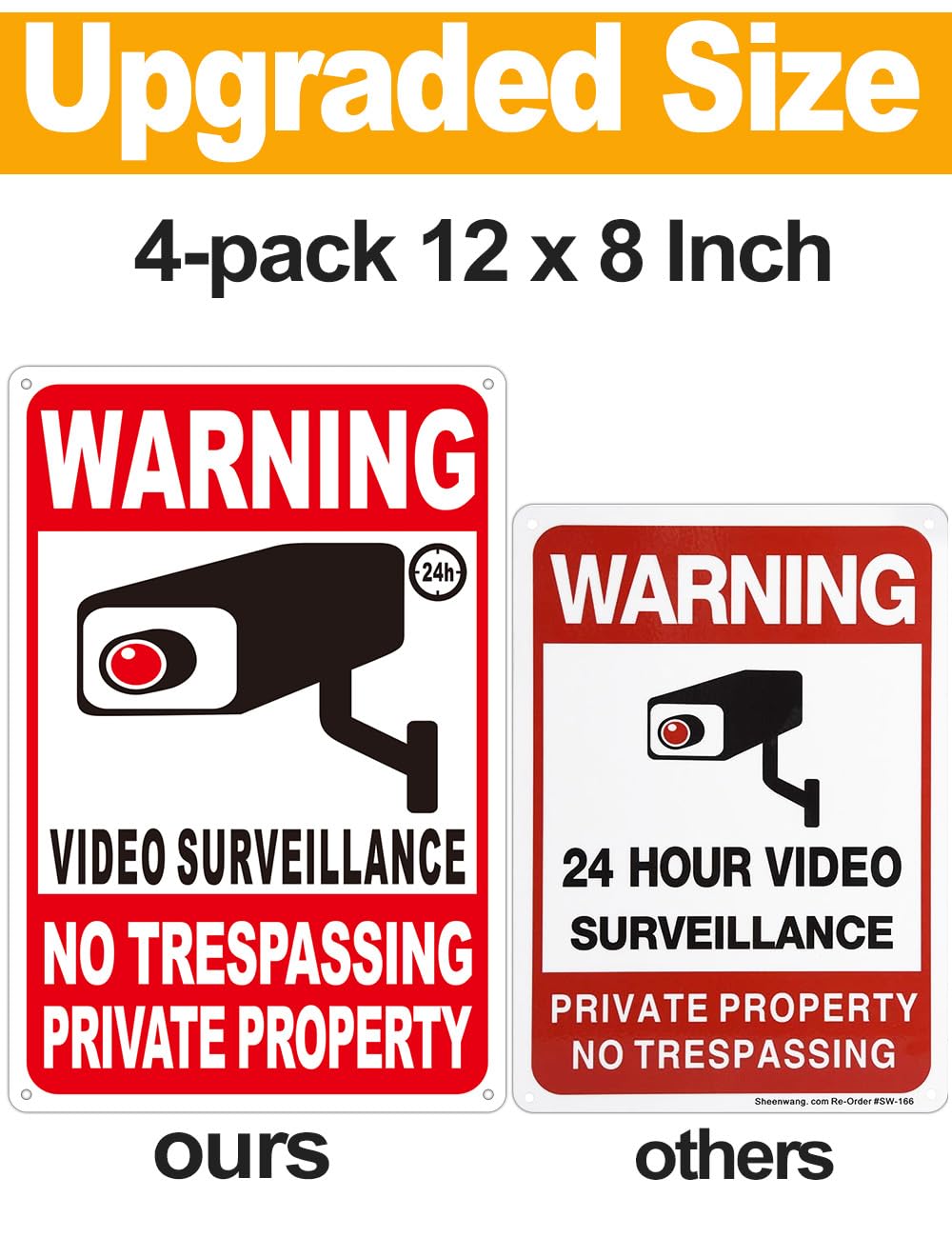 Giftape no trespassing sign durable aluminum resists rust for long outdoor use.