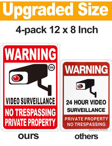 Giftape no trespassing sign durable aluminum resists rust for long outdoor use.