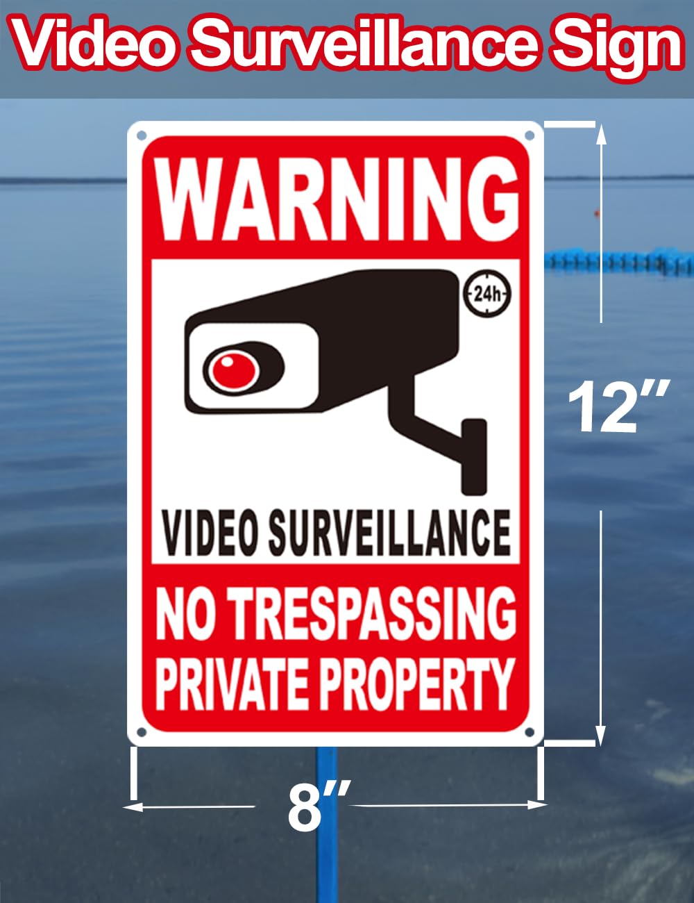 Giftape yard sign supports outdoor property safety and clear boundary signaling.