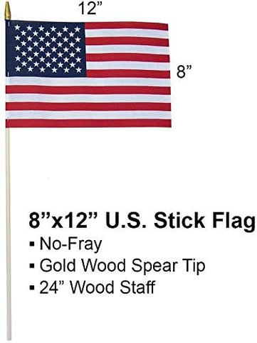 GiftExpress outdoor-ready flag withstands wind while maintaining color.