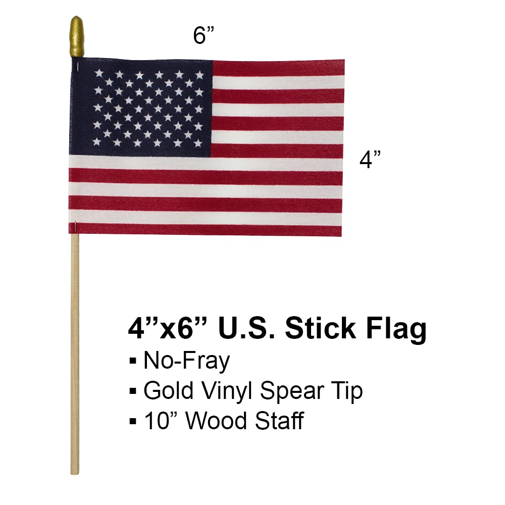 GiftExpress patriotic flags for yard displays during national holidays.