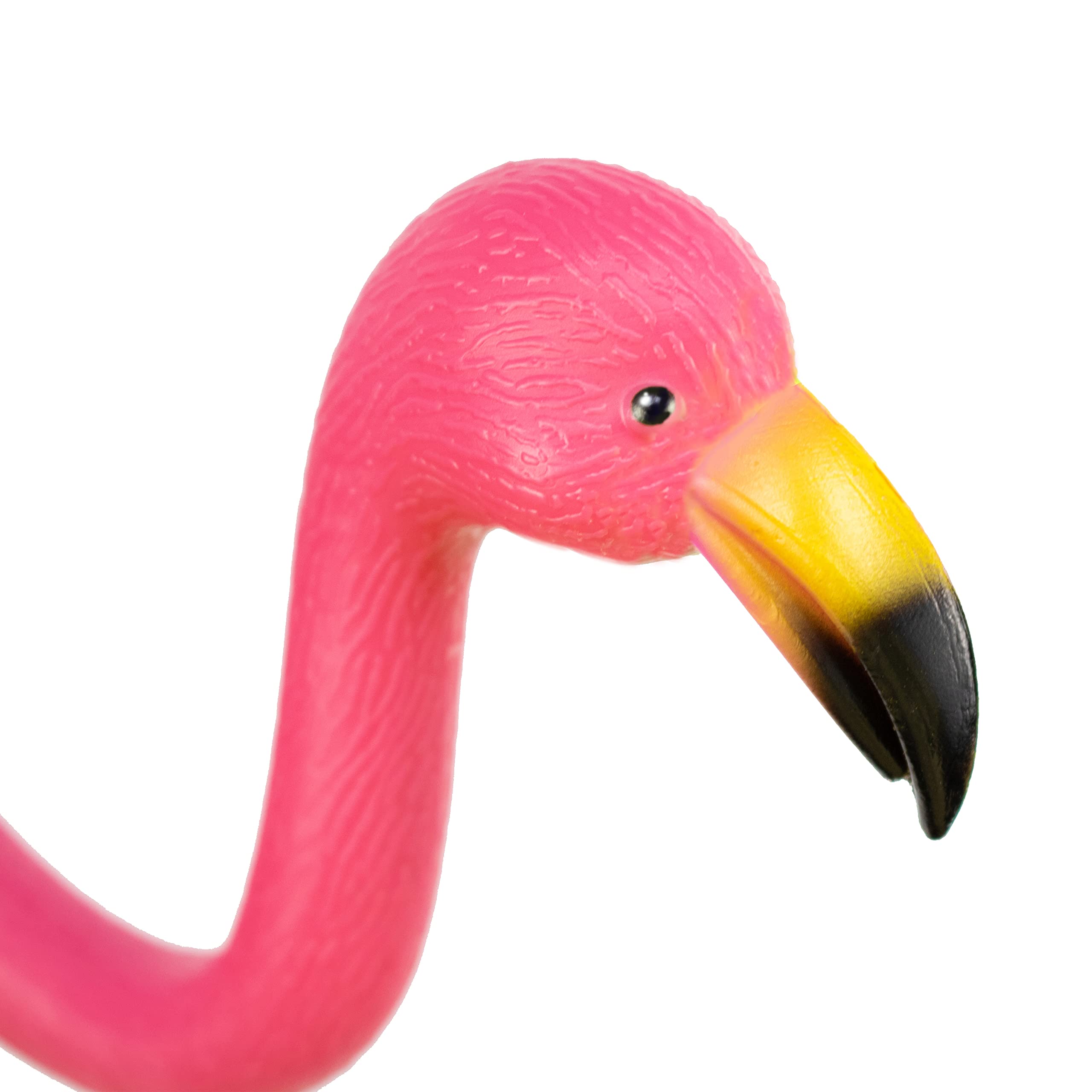 GiftExpress durable lawn flamingos with steel stakes designed for outdoor use.