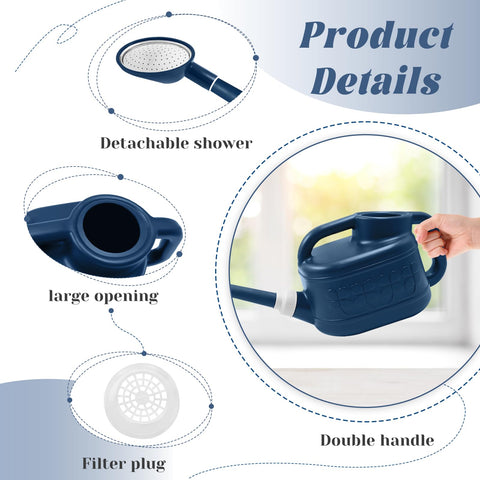 Giftsfaloy AlpineGreen filter plug helps remove impurities before irrigation.