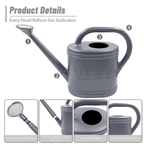 Giftsfaloy detachable long spout stores neatly when not in use