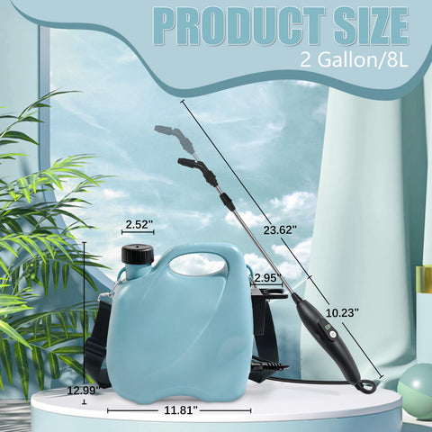Giftsfaloy seamless one-piece design combining tank and handle