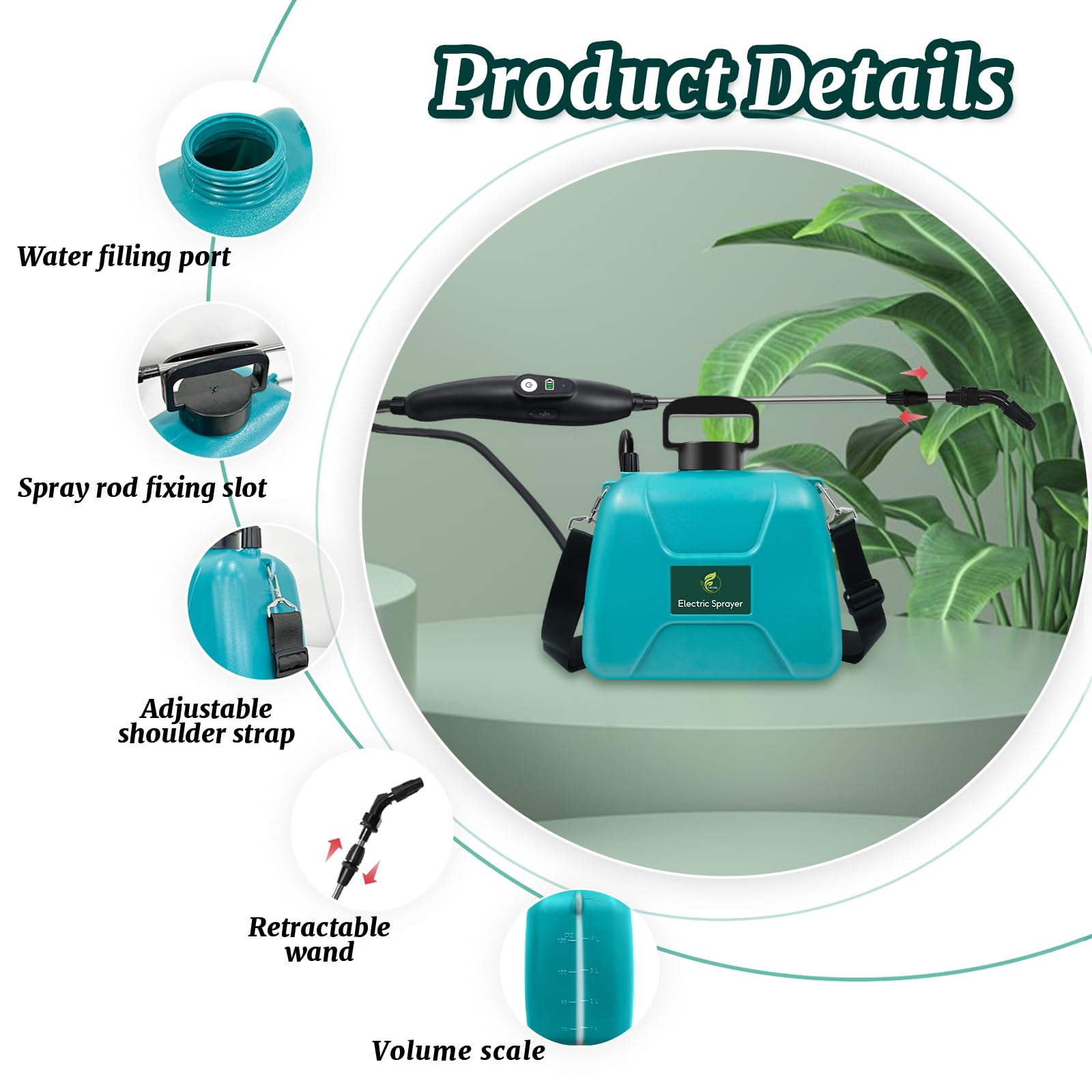 Giftsfaloy sprayer modern design blends aesthetics with practical gardening