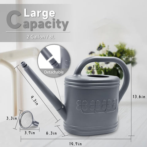 Giftsfaloy stainless steel sprinkler head delivers gentle, even irrigation