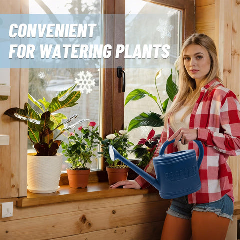 Giftsfaloy ergonomic double-handle design reduces effort during watering tasks