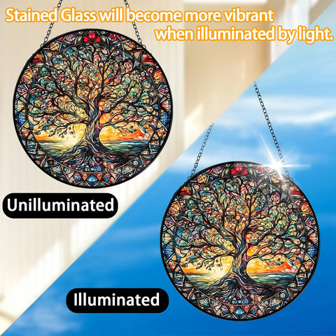 Giftway metal chain suncatcher ready to hang on any surface
