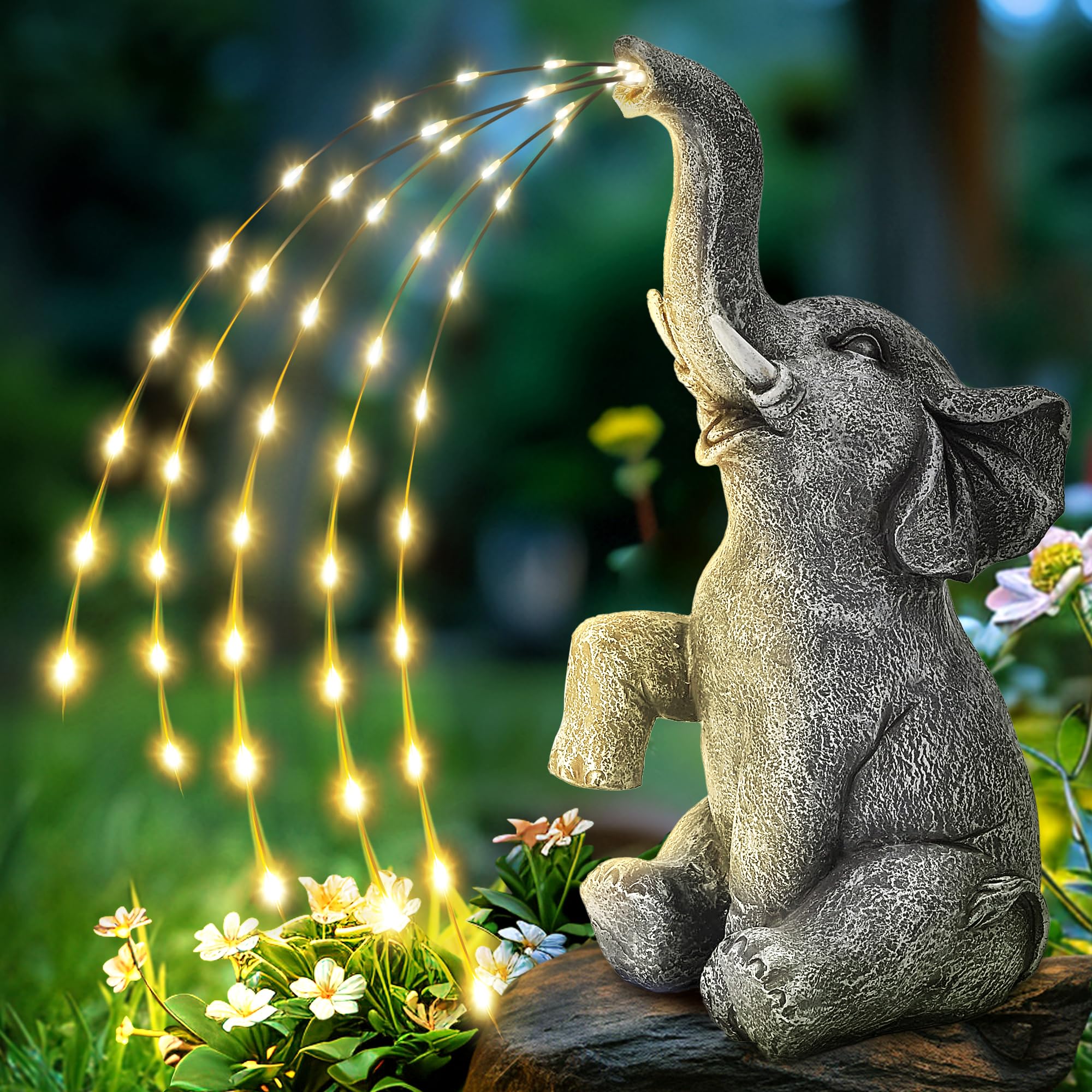 GIGALUMI weather resistant elephant decor for outdoors