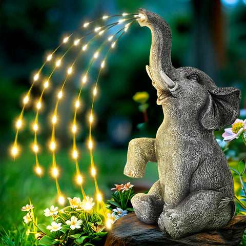 GIGALUMI weather resistant elephant decor for outdoors