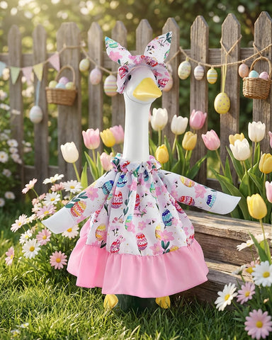 GigaCircle fade-resistant fabric keeps colors vivid through Easter weather.