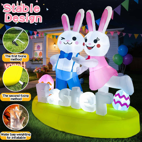 GIGLIM easy-setup inflatable quickly inflates for hassle-free decorating