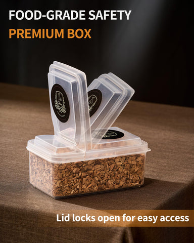 GIHOP silica packet in chips box keeps chips dry for even burning