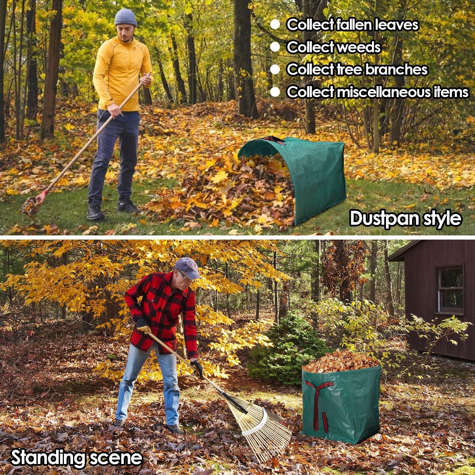 GIJHXIK bags-folded-for-storage save space between seasons