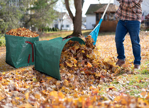 GIJHXIK gardening-gloves-included protection while collecting leaves