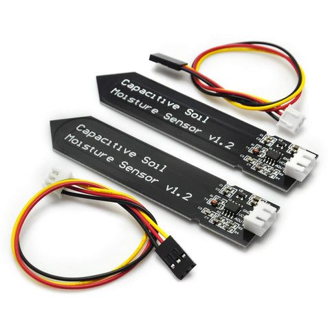 Gikfun capacitive soil moisture sensor used with Arduino for precise readings