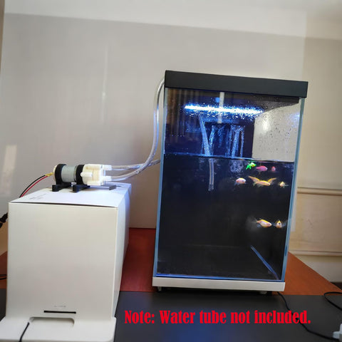 Gikfun mini water pump DC wiring with simple power setup