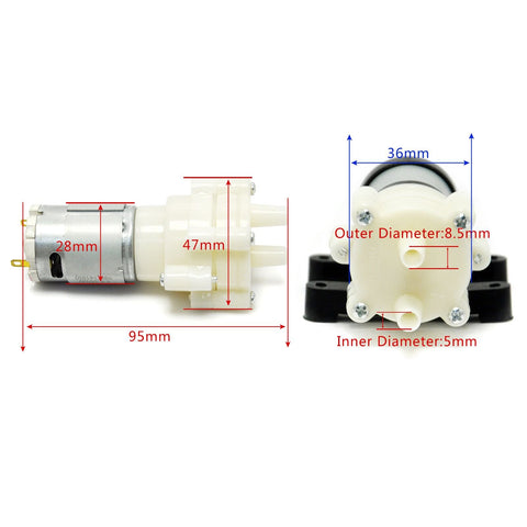 Gikfun mini water pump quiet operation and low vibration
