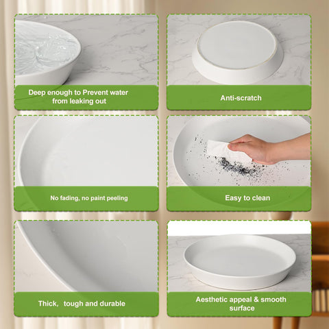 Gikupom 10-inch easy-clean surface simplifies maintenance.