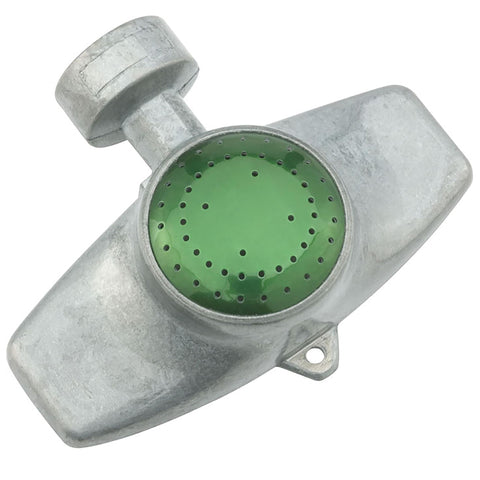 GILMOUR Circle Pattern Spot Sprinkler delivers precise spray coverage for small lawns, even at low water pressure.