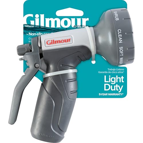 Gilmour ergonomic handle and non-slip grip for comfortable, extended use