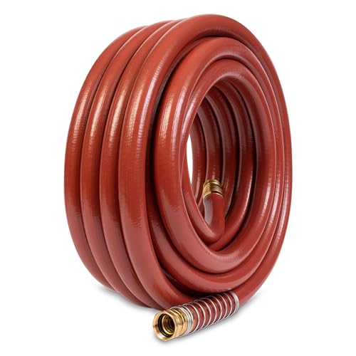 Gilmour Pro 50-foot hose length covers wide watering needs.