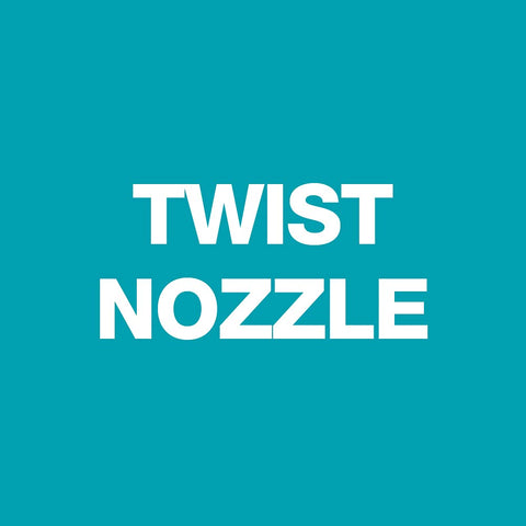 Gilmour solid brass twist nozzle rubber-grip provides comfortable extended-use handling