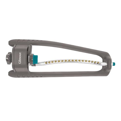 Gilmour spray tube cap doubles as a cleaner to clear clogs and maintain flow.