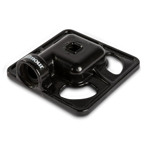 Gilmour stationary spot sprinkler front view showing durable cast iron design for steady watering