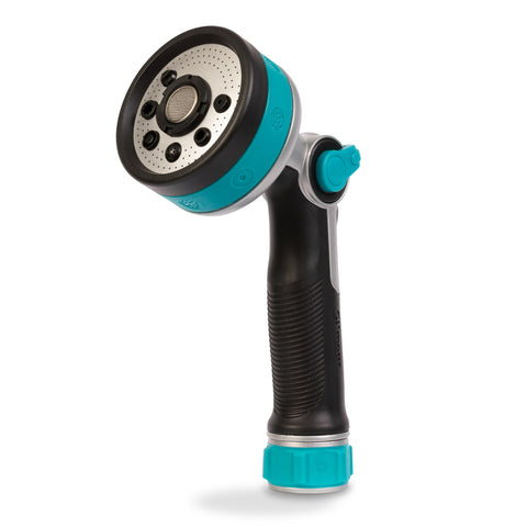 Gilmour thumb control nozzle with eight patterns for versatile watering