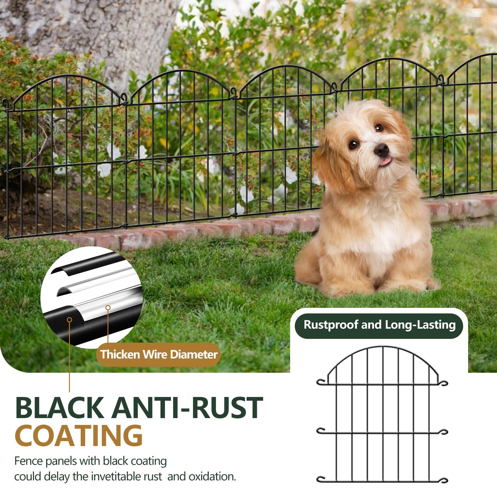 GILPWA animal barrier keeps rabbits and dogs away from plants.