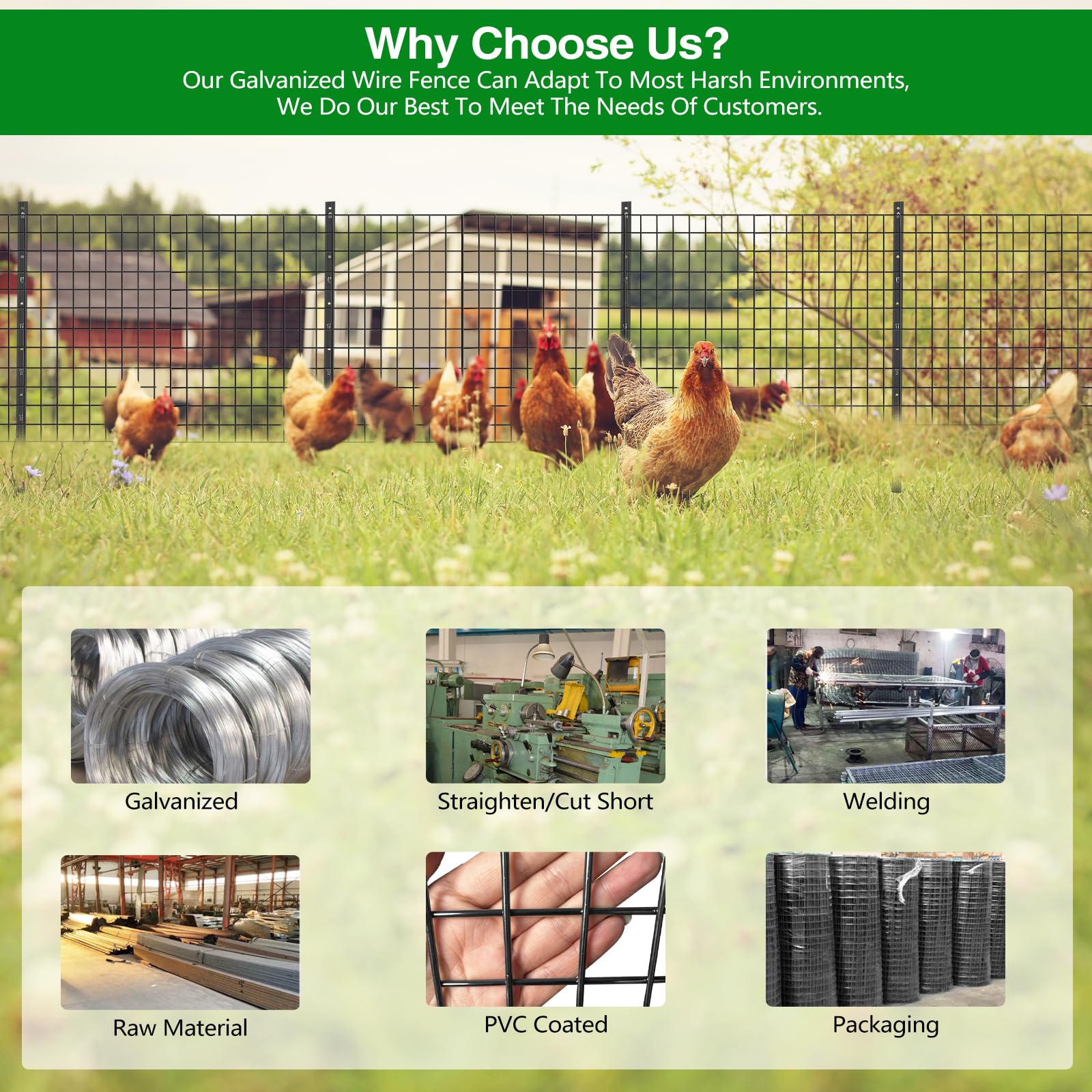 GILPWA lightweight fence mesh for portable outdoor projects