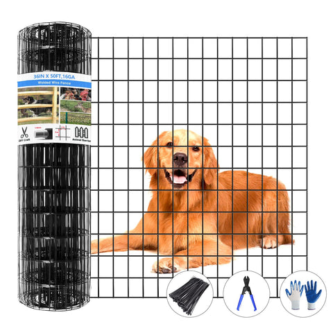 GILPWA welded wire fence roll shown outdoors, durable roll for long boundary coverage