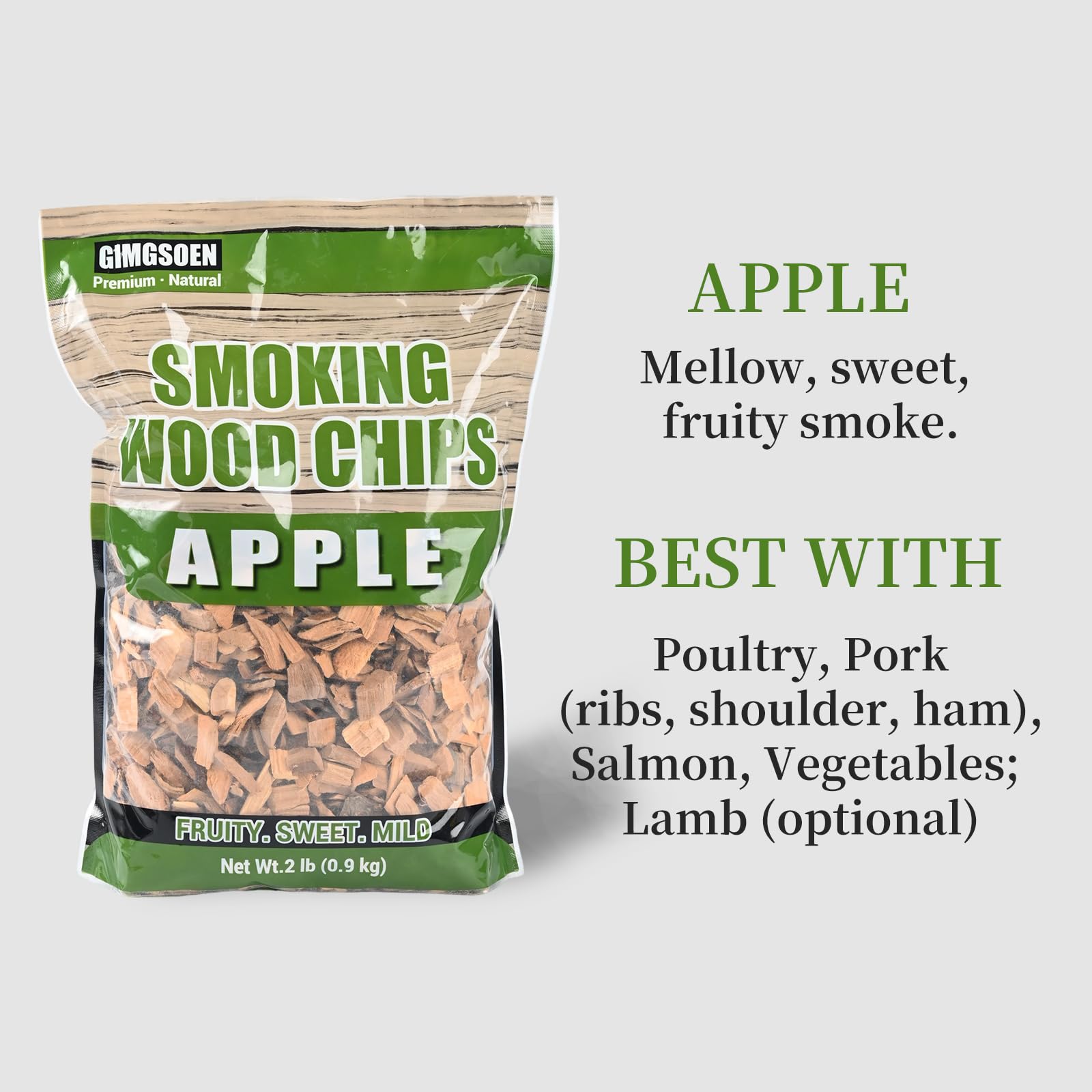 Gimgsoen Electric smoker compatibility for clean, easy smoke.