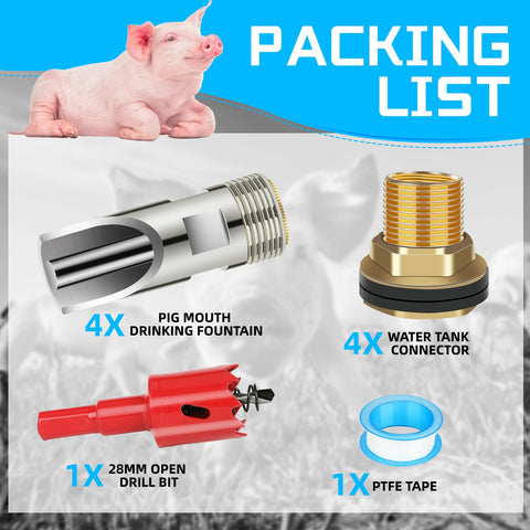 Brass water tank connectors from GINDOOR for secure, long-lasting joins