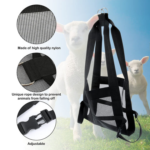 GINDOOR sling with D-ring buckle ready to hang