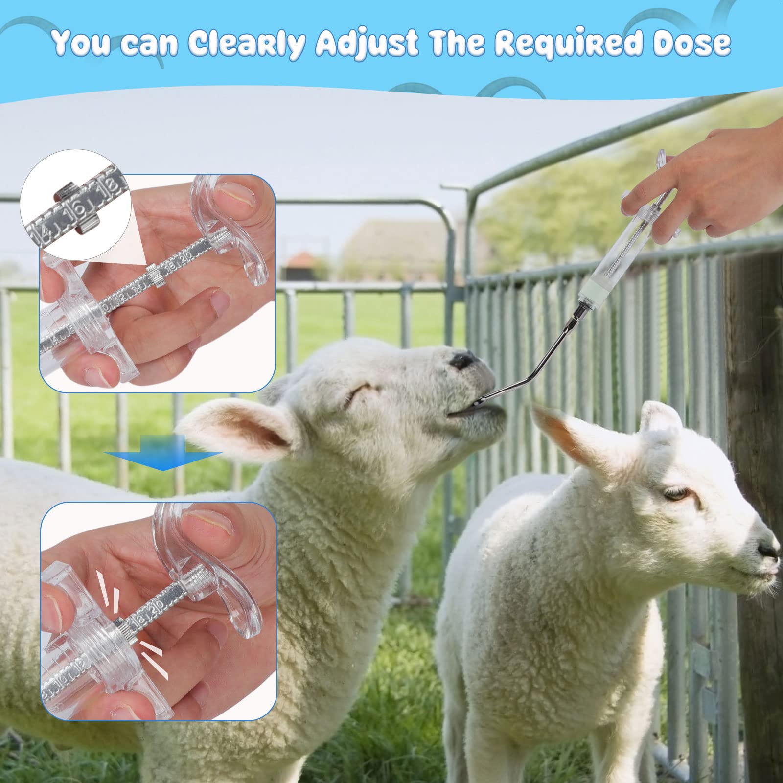 Sturdy detachable syringe and nozzle for easy maintenance