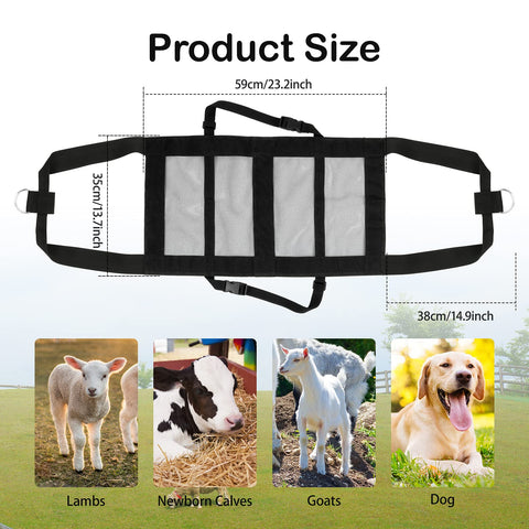 GINDOOR weighing sling shows sturdy nylon material