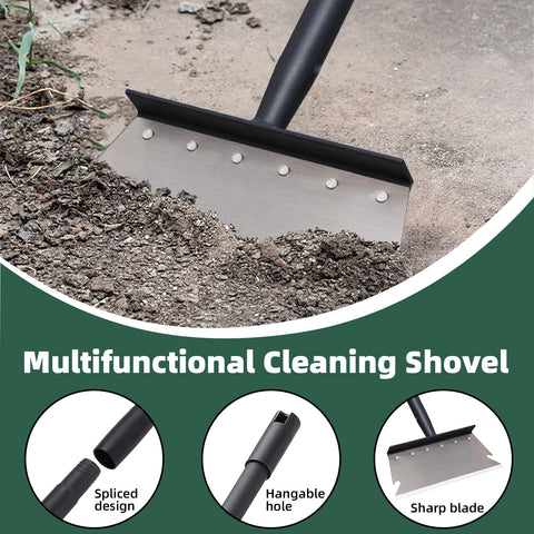 Gingull alloy head and handle provide durable, heavy-duty performance.