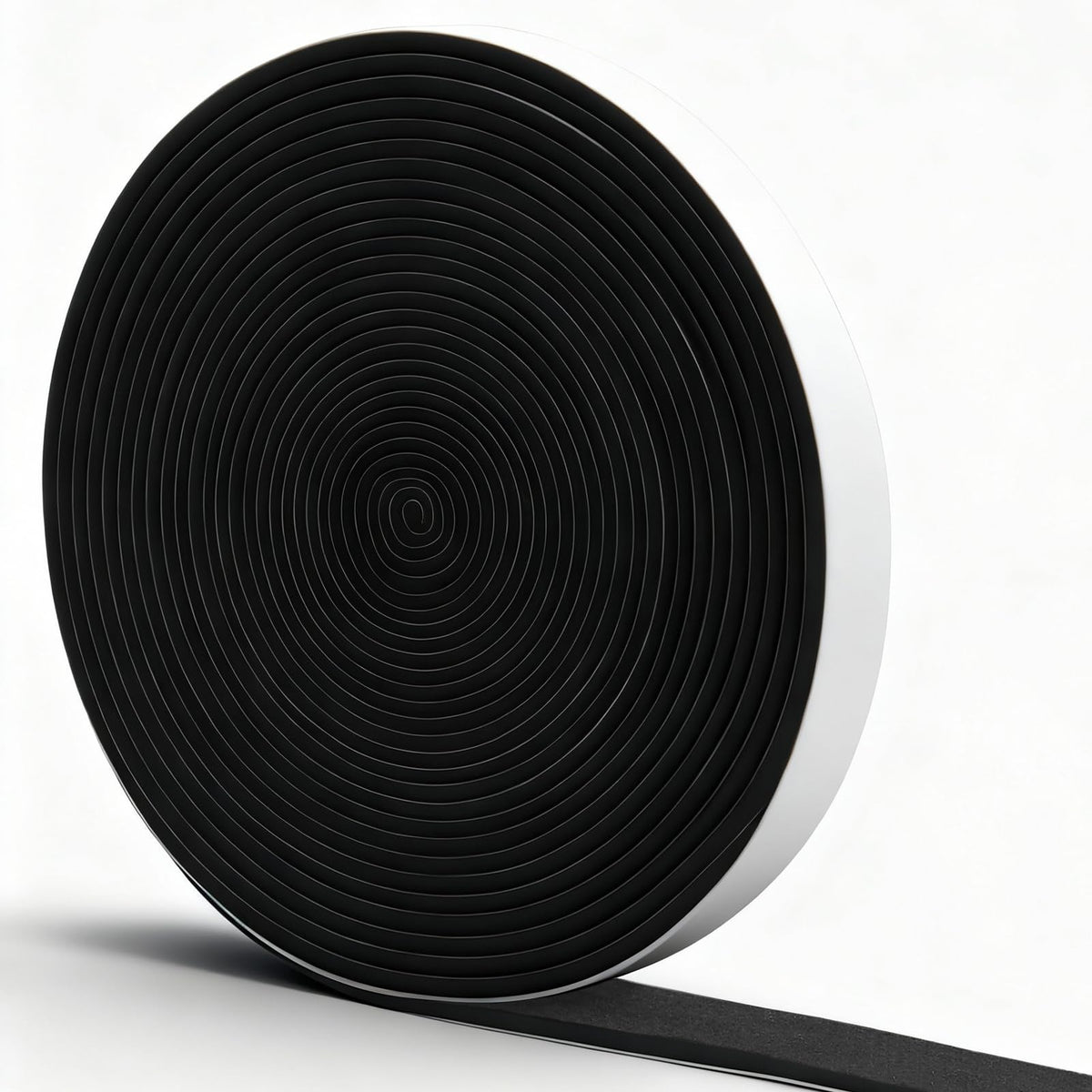 GINOYA BBQ smoker gasket on a 17 ft roll creates a tight smoke seal for better grilling.