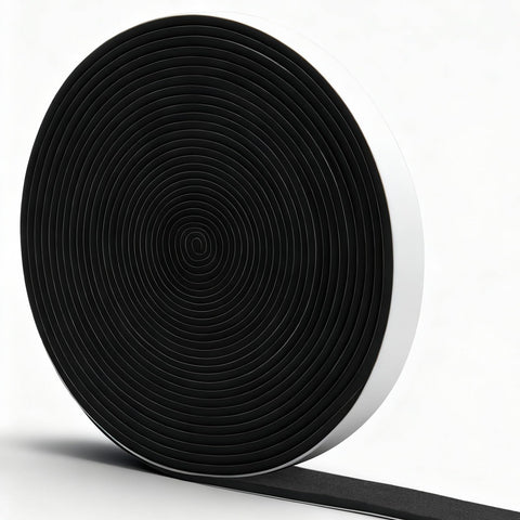 GINOYA BBQ smoker gasket on a 17 ft roll creates a tight smoke seal for better grilling.