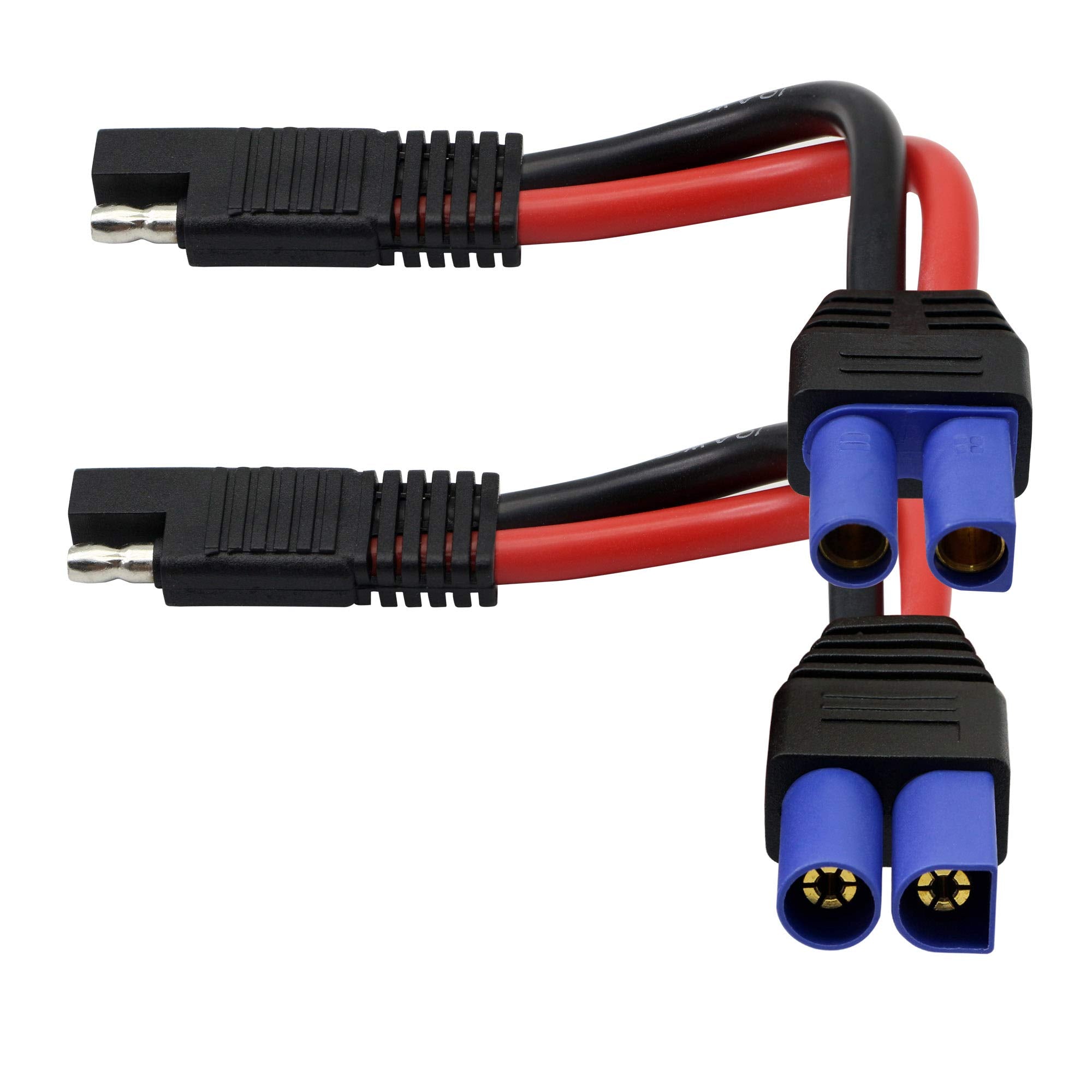 GINTOOYUN EC5 to SAE cable: female end with gold-plated contacts for reliable power