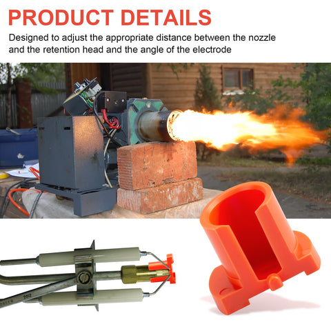 Giokyi Z2000 gauge kit electrode angle setting for optimal combustion.