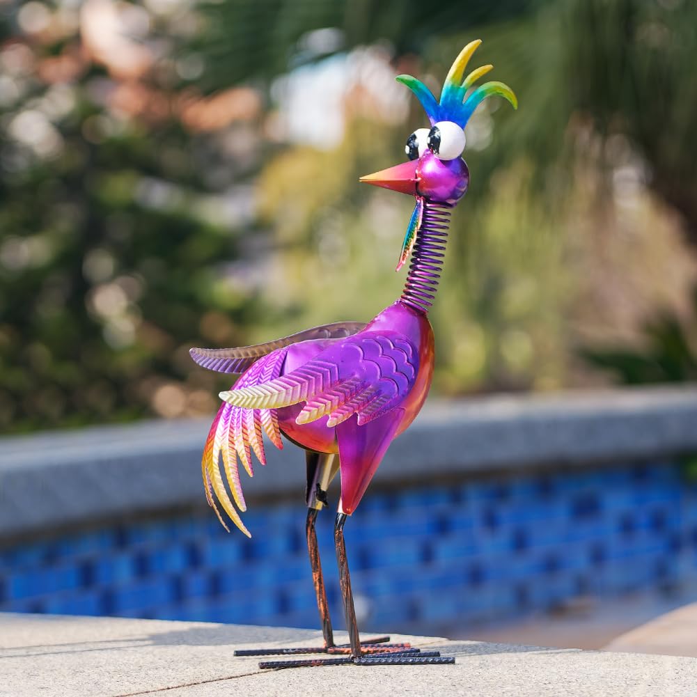 giole garden decor rooster gift idea for garden lovers